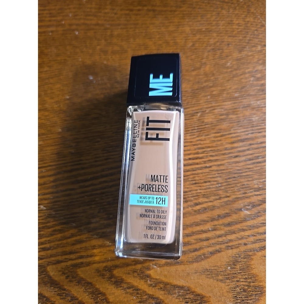 Maybelline Fit Me Matte+ Poreless Foundation 320- Natural Tan, 1 fl. oz.